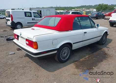 1991 BMW 325 Ic Automatic z USA, uszkodzony, nr VIN WBABB2315MEC25347